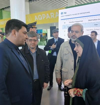 بازدید وزیر راه و شهرسازی کشورمان از بنادر آکتائو