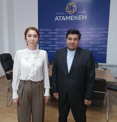 ملاقات با رئیس اتاق بازرگانی(آتامیکن) استان مانگیستائو